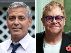 George Clooney Elton John