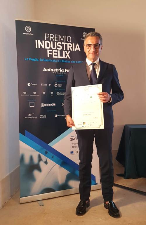 Greenblu Vincenzo Gentile Industria Felix Award